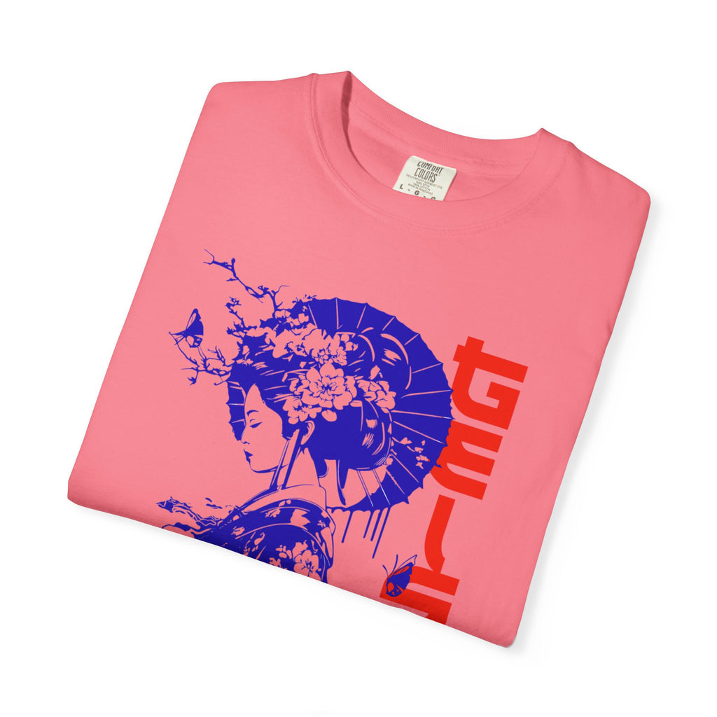 Geisha Graphic T-Shirt, Vintage Style Tee