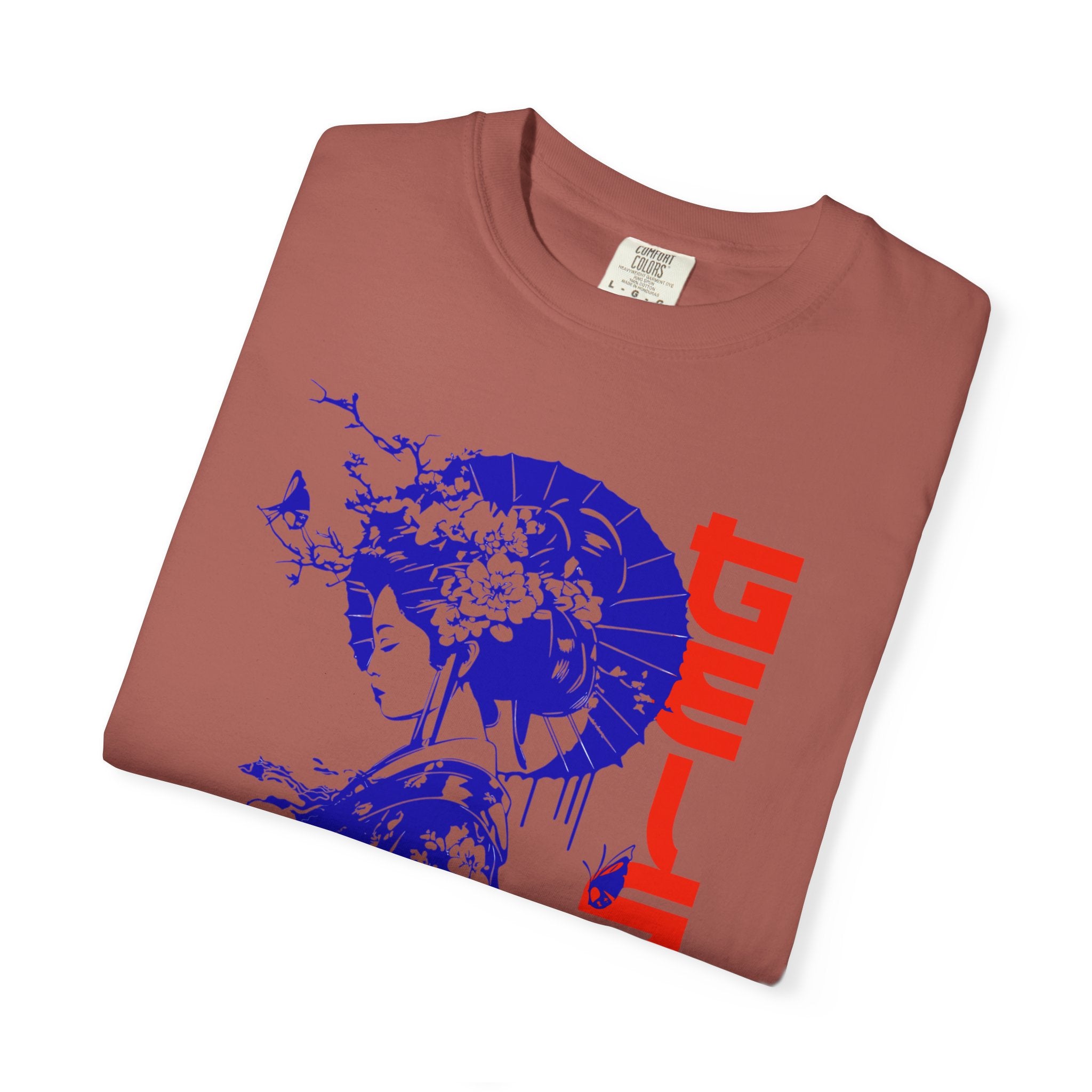 Geisha Graphic T-Shirt, Vintage Style Tee