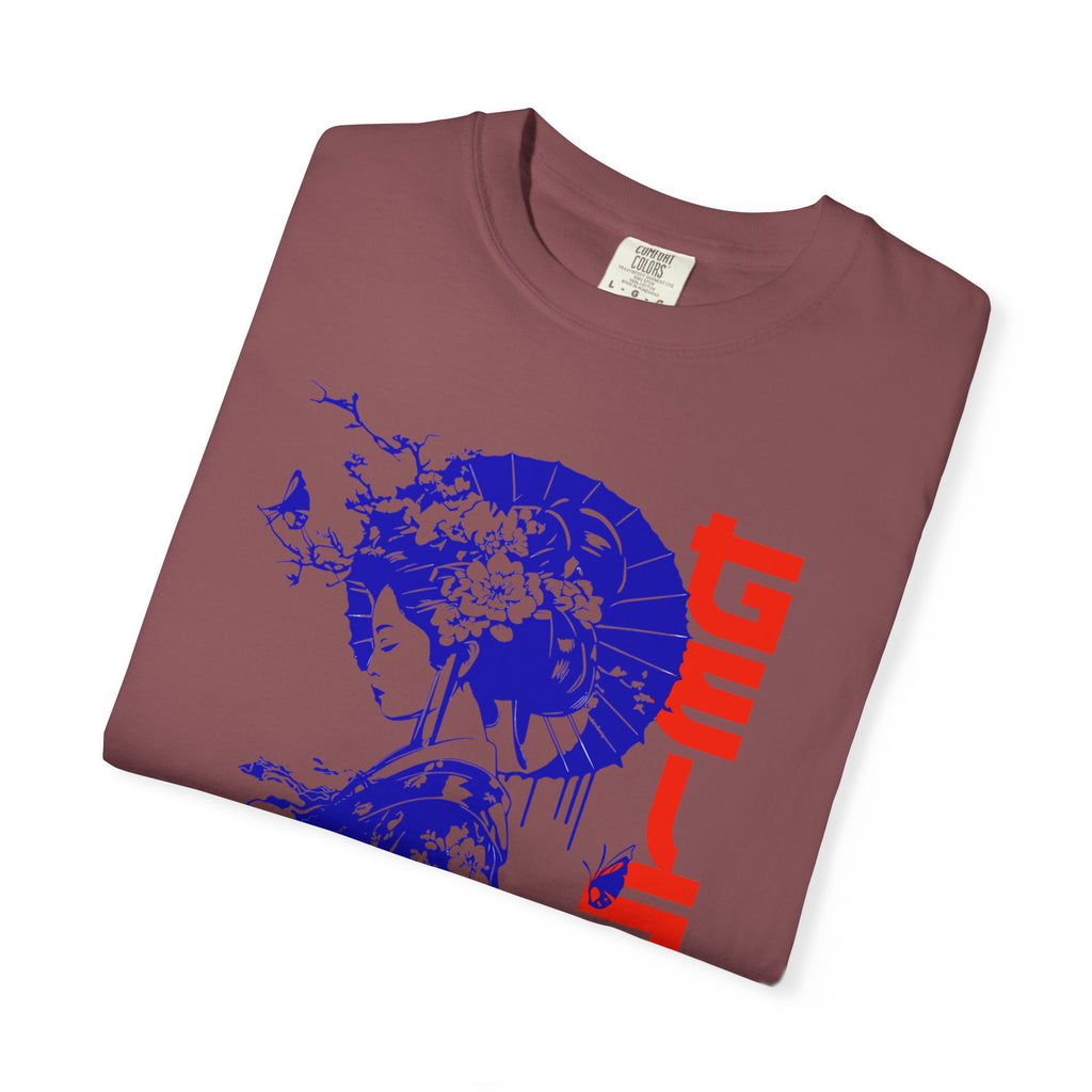Geisha Graphic T-Shirt, Vintage Style Tee