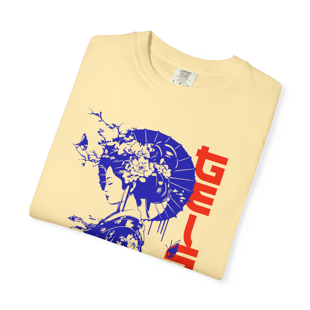 Geisha Graphic T-Shirt, Vintage Style Tee