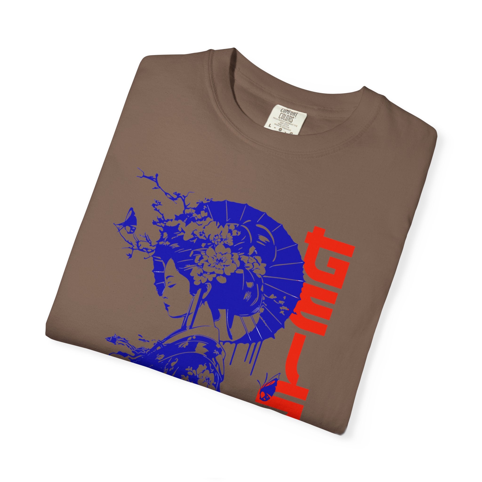 Geisha Graphic T-Shirt, Vintage Style Tee