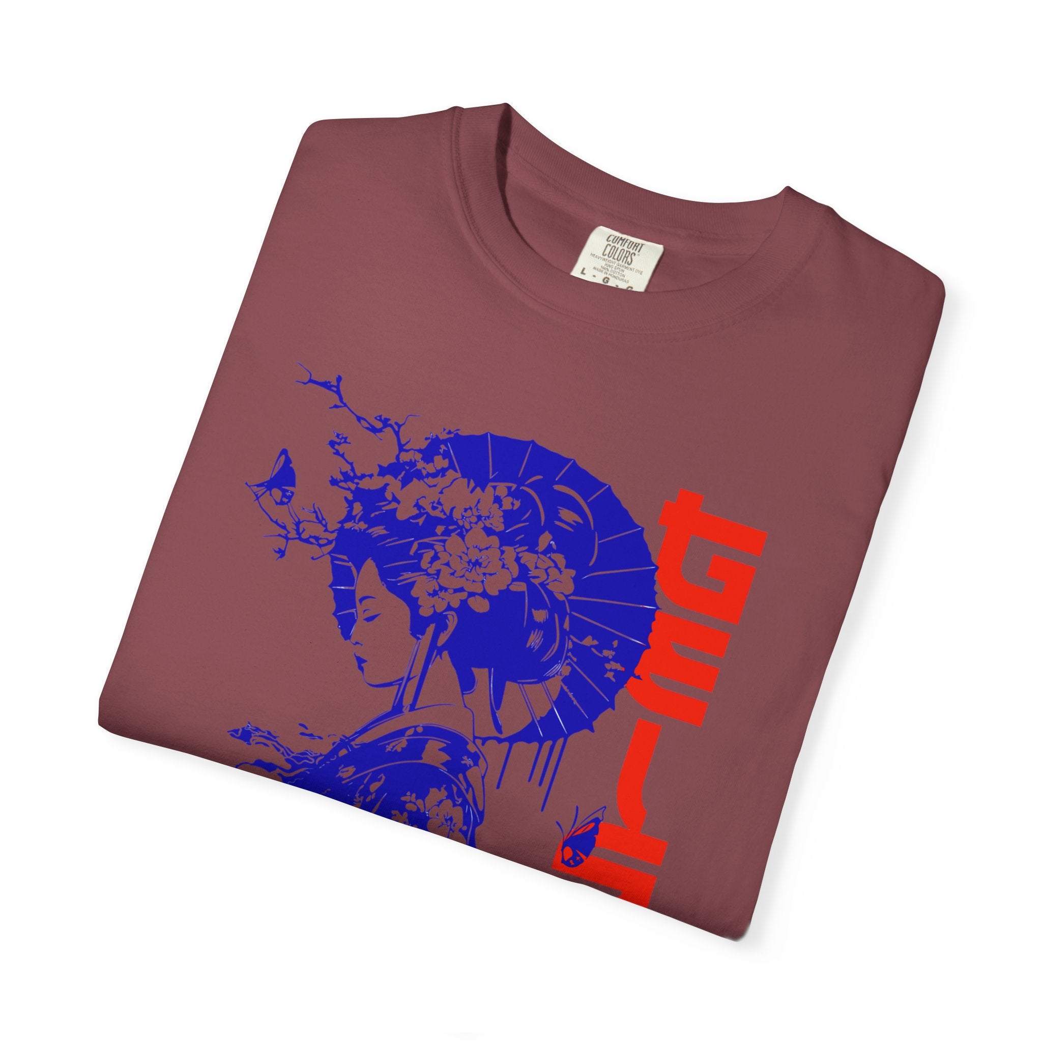 Geisha Graphic T-Shirt, Vintage Style Tee