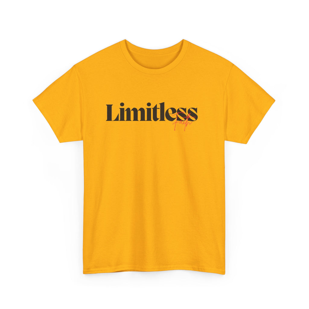 Limitless Faith Heavy Cotton Tee