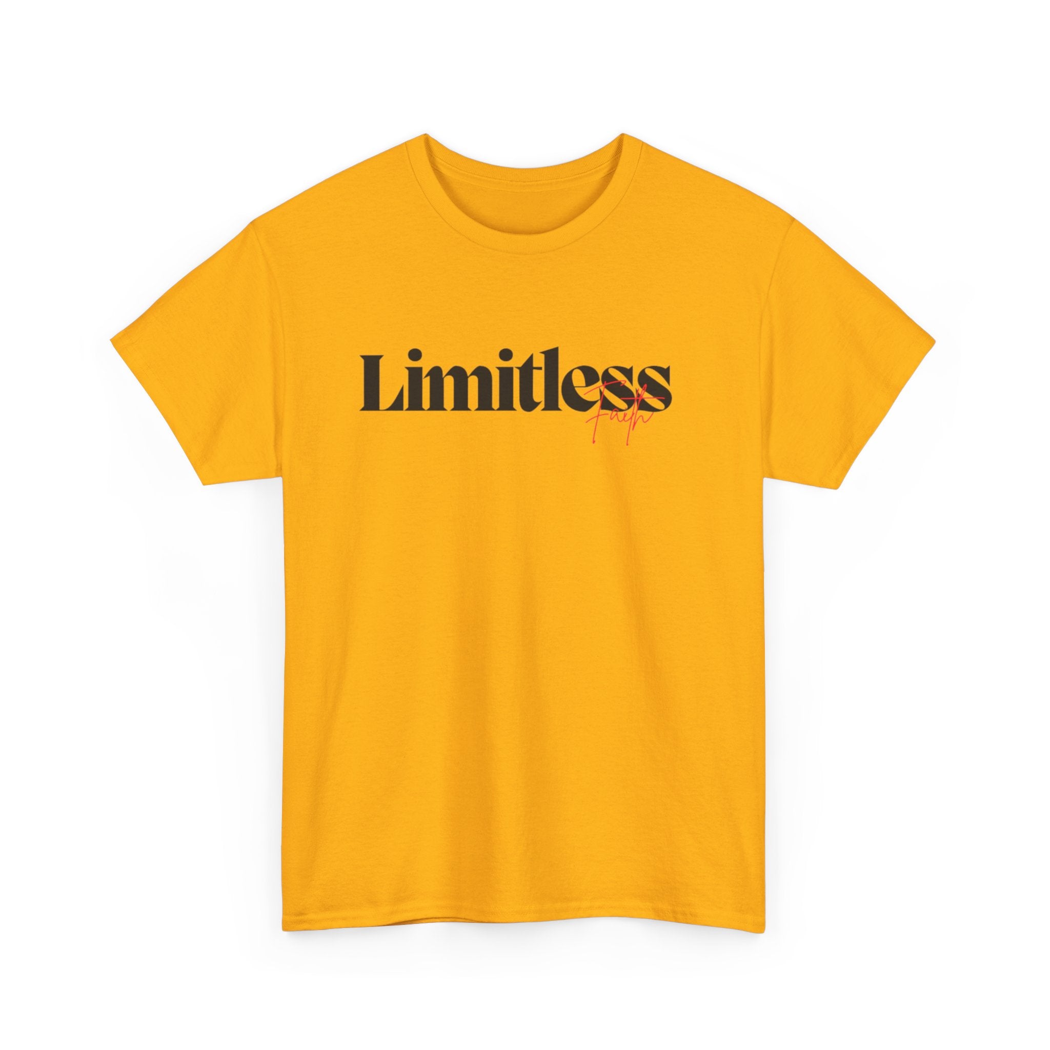 Limitless Faith Heavy Cotton Tee
