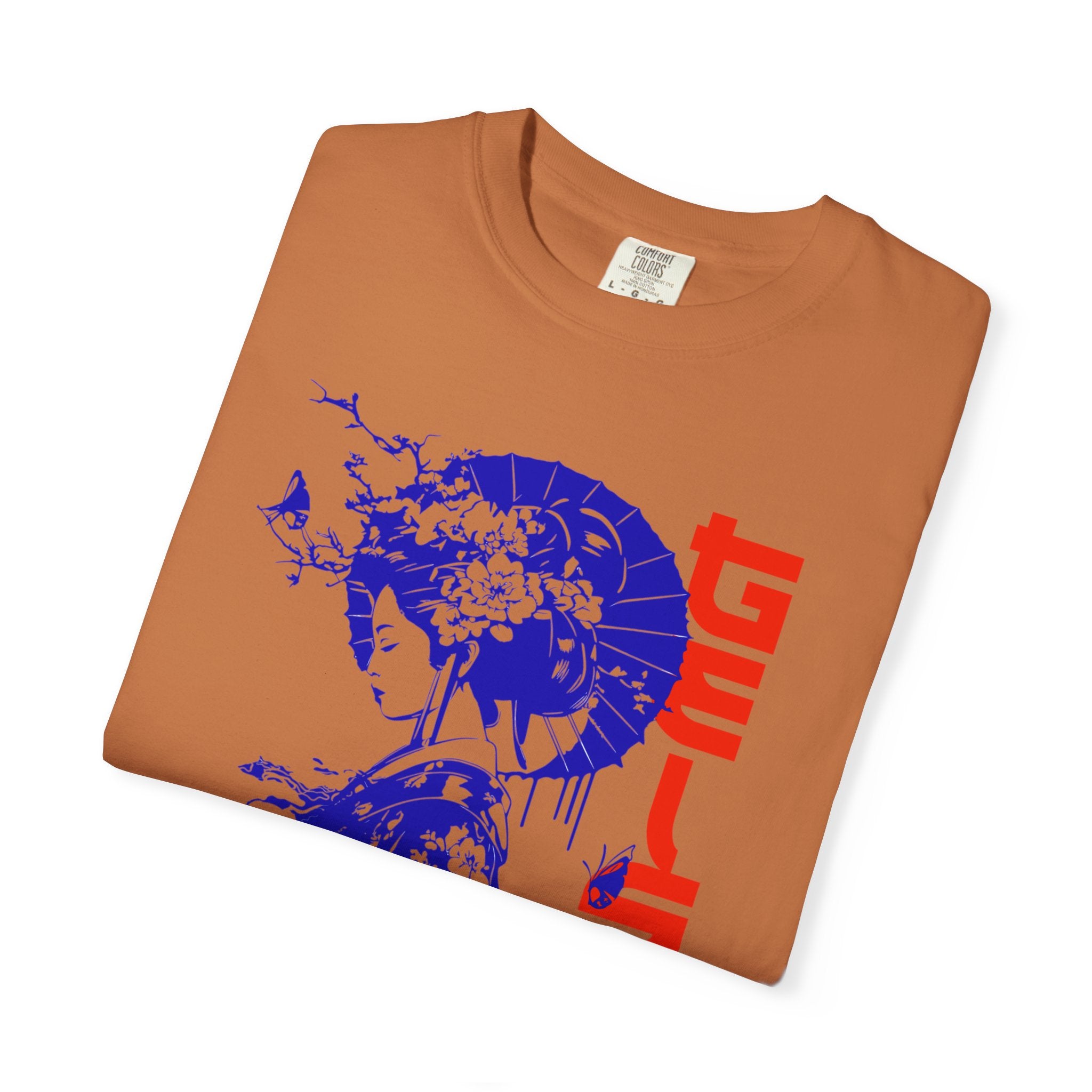 Geisha Graphic T-Shirt, Vintage Style Tee