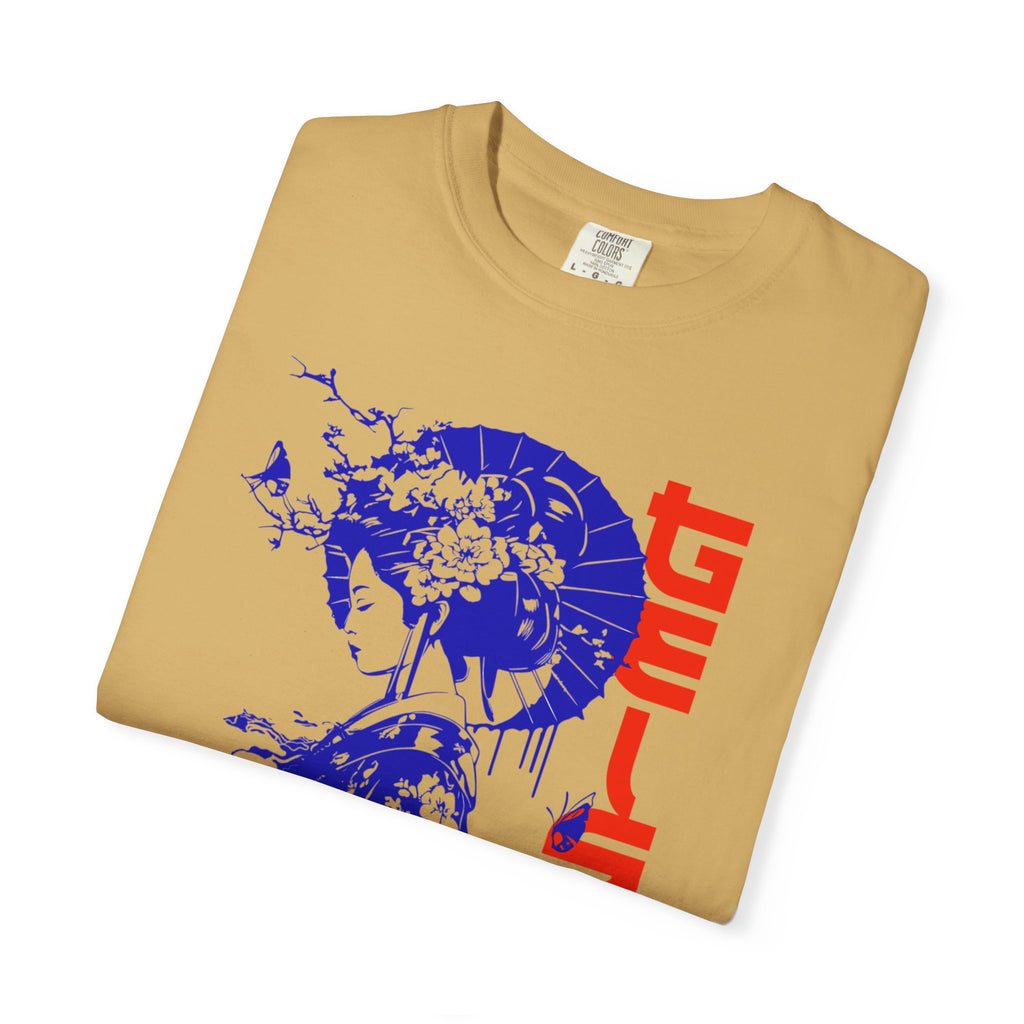 Geisha Graphic T-Shirt, Vintage Style Tee