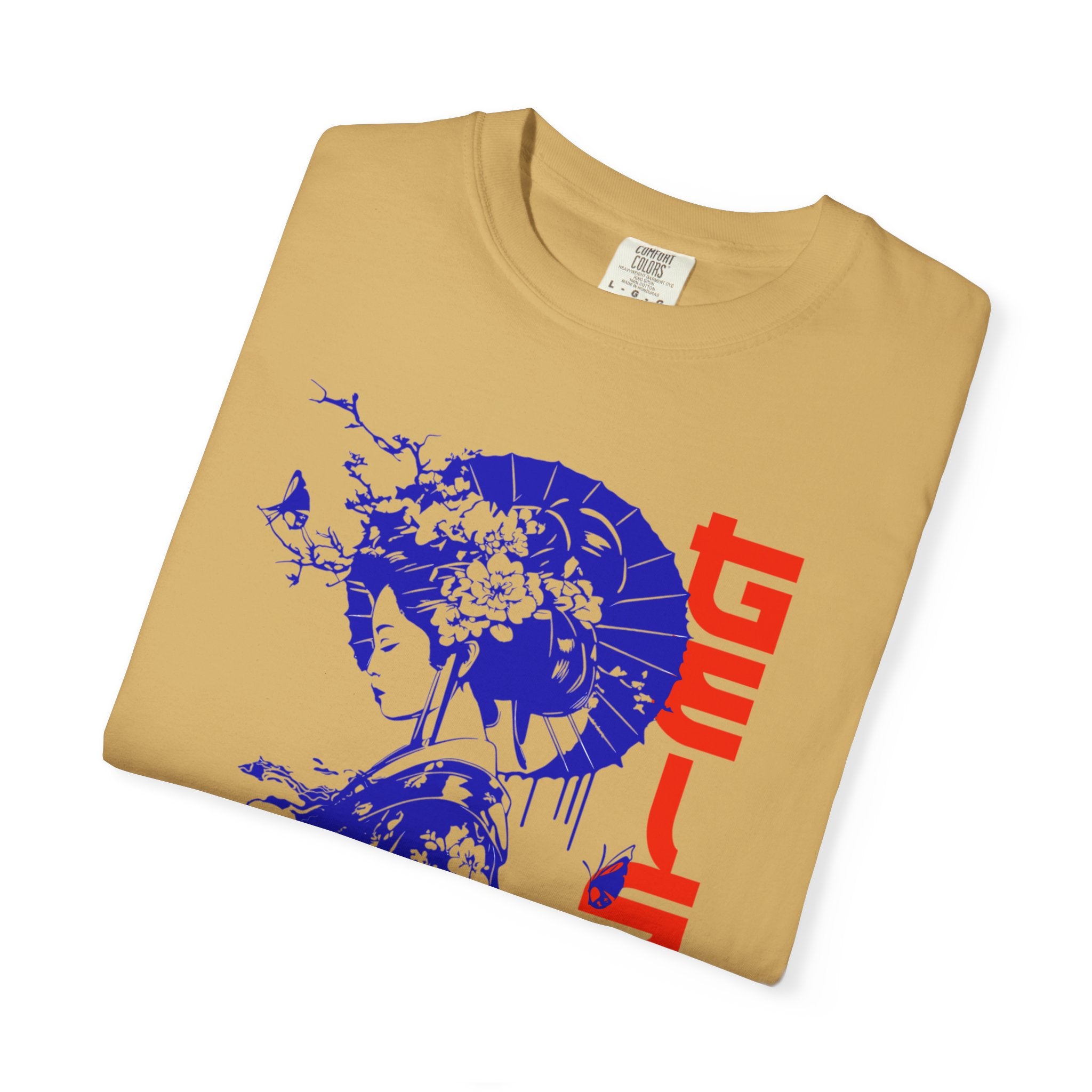Geisha Graphic T-Shirt, Vintage Style Tee