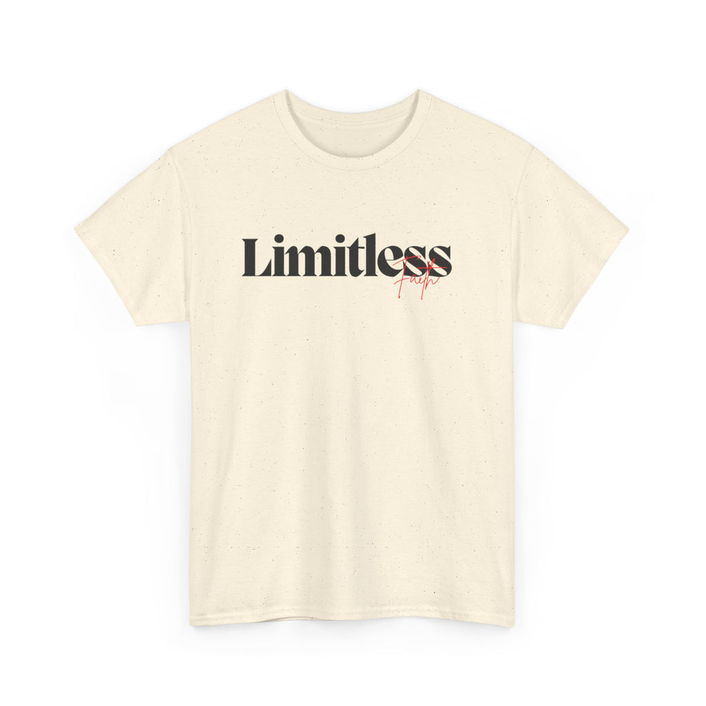 Limitless Faith Heavy Cotton Tee