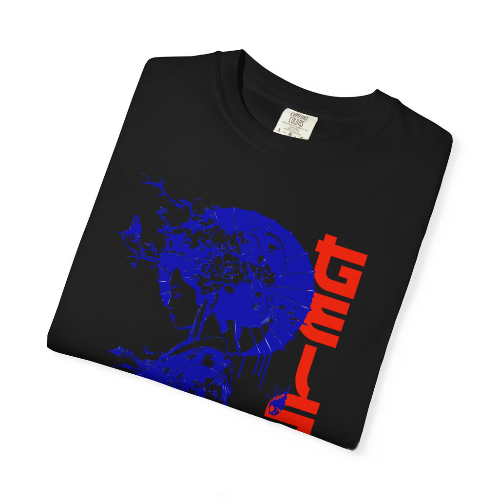 Geisha Graphic T-Shirt, Vintage Style Tee